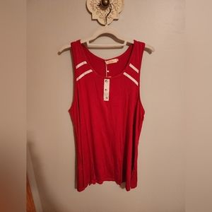 Roshop Red Racer Back Tank Top